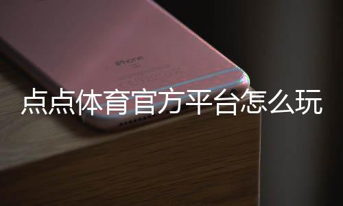点点体育官方平台怎么玩?新手注册、充值、投注与安全性全攻略