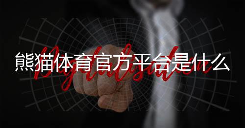 熊猫体育官方平台是什么？新手注册登录、玩法攻略与安全优惠全解析