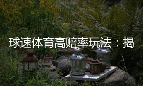 球速体育高赔率玩法：揭秘高回报投注技巧与实战策略