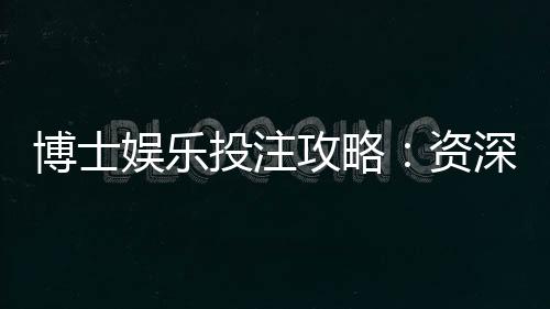 博士娱乐投注攻略：资深玩家教你稳赢技巧与实战策略