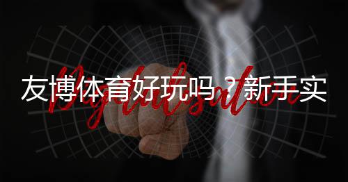 友博体育好玩吗?新手实测体验、玩法解析与安全性全面评测