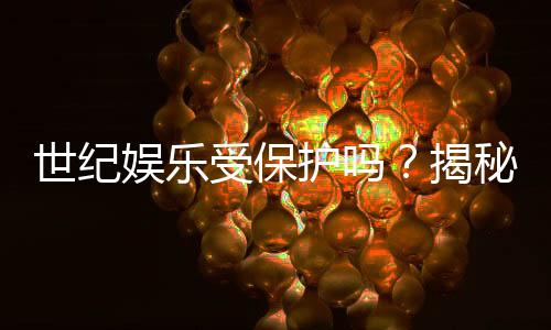 世纪娱乐受保护吗？揭秘平台安全性与玩家权益保障