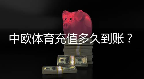 中欧体育充值多久到账?充值到账时间、影响因素与常见问题解决办法