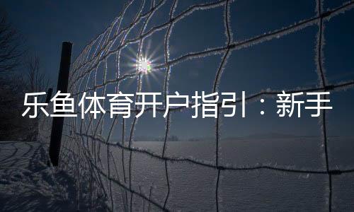 乐鱼体育开户指引:新手注册流程、实名认证与常见问题详解