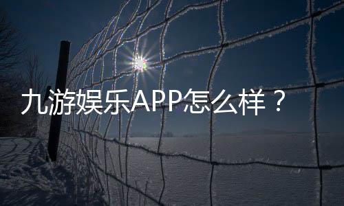 九游娱乐APP怎么样？全面评测：安全性、功能、玩法与新手使用指南