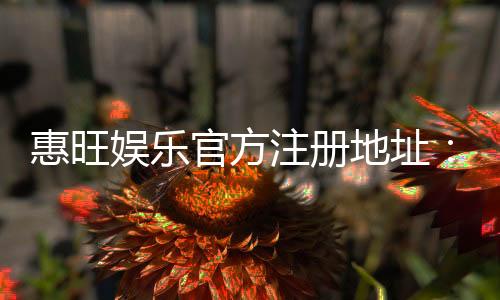 惠旺娱乐官方注册地址：轻松获取官网入口与优惠礼包
