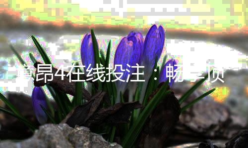 意昂4在线投注:畅享顶级娱乐体验与高额返水优惠
