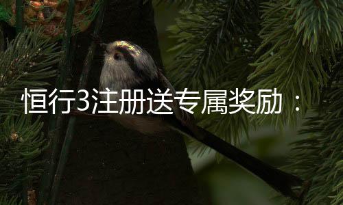 恒行3注册送专属奖励：新用户首存即享豪华礼包与高额返利