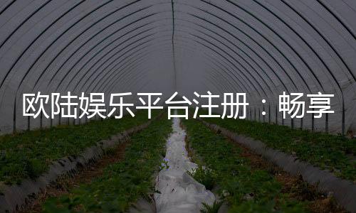 欧陆娱乐平台注册：畅享顶级棋牌与电子游艺的尊贵体验