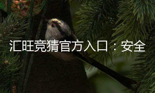 汇旺竞猜官方入口：安全便捷的一站式投注平台指南