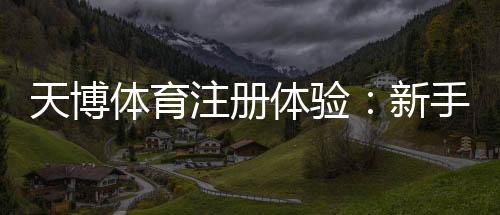 天博体育注册体验：新手注册流程、账号安全与常见问题详解