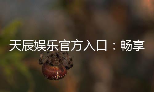 天辰娱乐官方入口:畅享顶级棋牌电游的尊贵体验