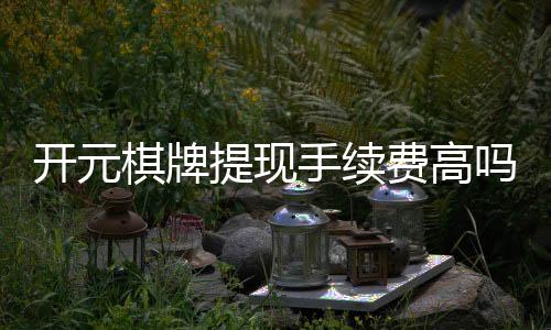 开元棋牌提现手续费高吗?资深玩家解析费用标准与省钱技巧