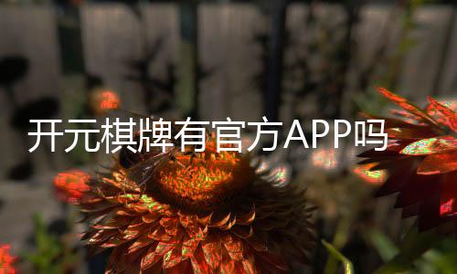 开元棋牌有官方APP吗？一文详解下载方式与使用体验
