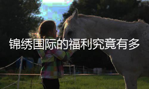 锦绣国际的福利究竟有多丰厚？