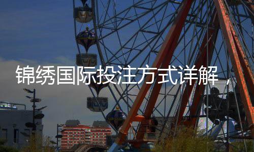锦绣国际投注方式详解，助你赢得更多精彩