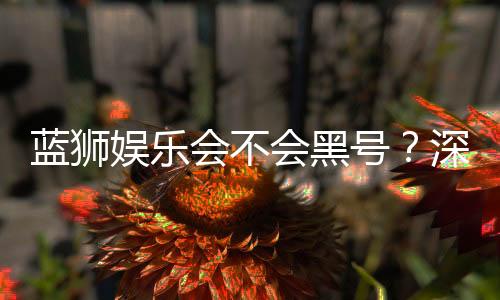 蓝狮娱乐会不会黑号？深度解析平台安全性与防黑技巧