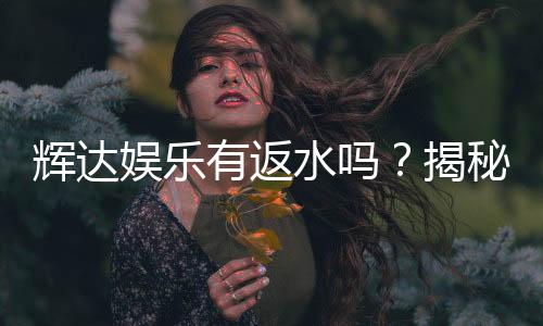 辉达娱乐有返水吗？揭秘返水比例与领取流程