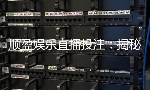 顺盈娱乐直播投注：揭秘高胜率玩家的实战技巧与策略