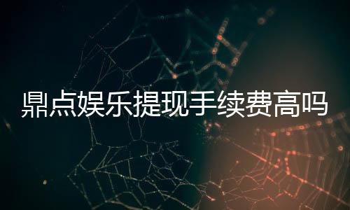 鼎点娱乐提现手续费高吗？资深玩家解析费用详情与提现技巧