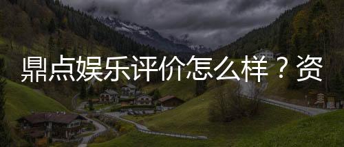 鼎点娱乐评价怎么样？资深玩家真实体验分享