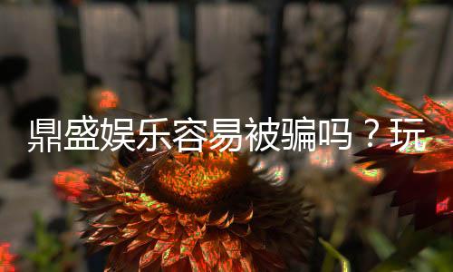 鼎盛娱乐容易被骗吗?玩家必看攻略