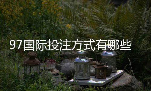 97国际投注方式有哪些:精彩玩法一网打尽