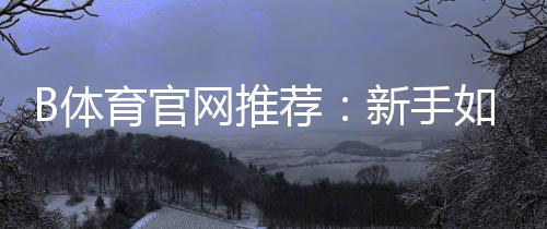 B体育官网推荐：新手如何选择靠谱平台？安全、优惠与注册指南