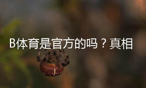 B体育是官方的吗？真相揭晓与快速辨别方法