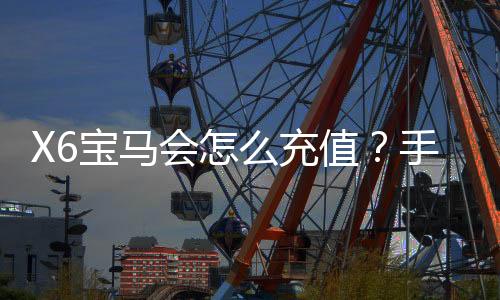 X6宝马会怎么充值?手把手教你快速到账流程